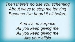 Lisa Stansfield - Alibi Lyrics