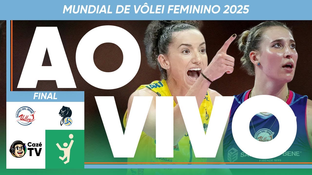 AO VIVO: SCANDICCI X CONEGLIANO | FINAL DO MUNDIAL DE CLUBES DE VÔLEI FEMININO