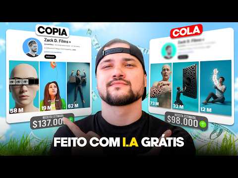Como Criar Shorts Virais estilo Zack D, com IA de Graça (Tutorial Completo)