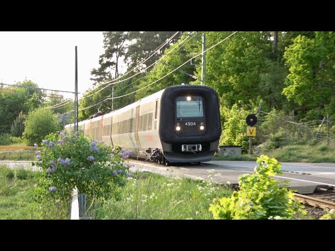 Tåg i Sölvesborg och Valje | Sommar på Blekinge Kustbana