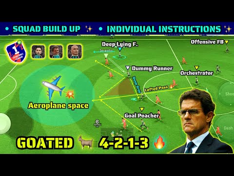 META 4-2-1-3 ✈️🫴🔥 Long Ball Counter Best Formation In eFootball 2026 🔥 | New OP LBC META Tactics 💥