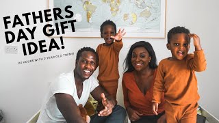 FATHERS DAY GIFT IDEA | 24 HOURS WITH 2 YEAR OLD TWIN BOYS