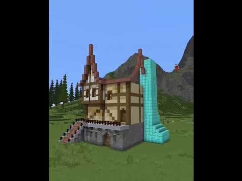 Rubs BlockYT - Minecraft Medieval House Build Timelapse (RTX shaders at the end)