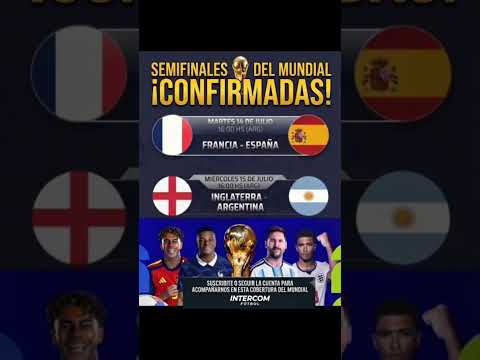 SEMIFINALES DEL MUNDIAL⚽️🔥🔝 #mundial2026 #futbol #viral  #worldcup #argentina #shorts #fifa #parati