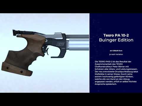 Centra Sight III, Buinger Gewehrtasche, Buinger Munition, Buinger Tesro PA2