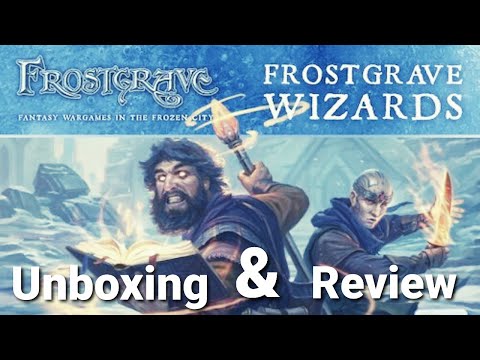 Frosgrave Wizards miniatures unboxing & review
