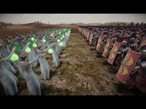 100 Witches vs. 80,000 Roman Soldiers - Ultimate Epic Battle Simulator 2