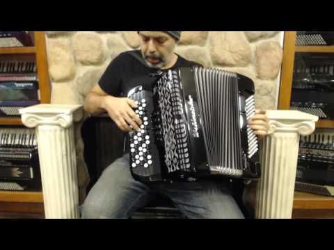 WELTROM703C - Black Stylish Weltmeister Romance 703 Chromatic Button Accordion C LMM 70 96 $3499