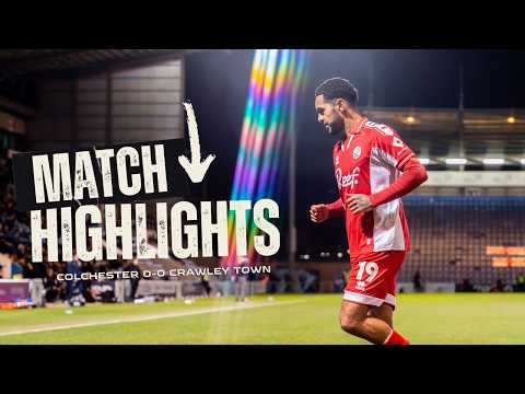 FC Colchester United 0-0 FC Crawley Town 
