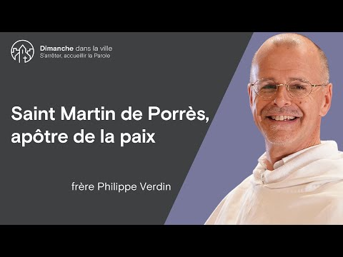 Saint Martin de Porrès, apôtre de la paix