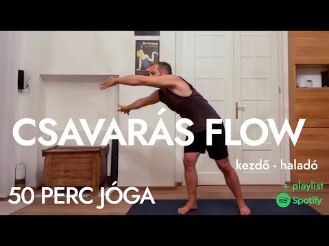 Gerinc és core jóga | 50 perc | kezdő