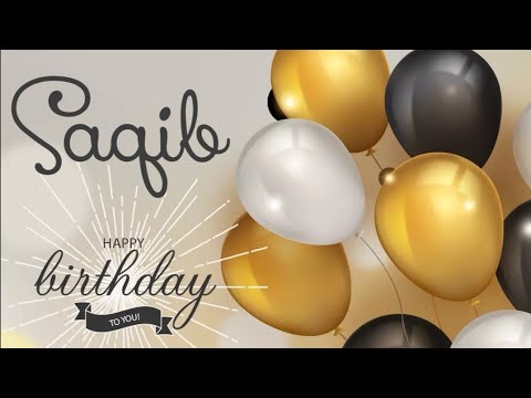 Happy birthday Saqib | Deedu studio