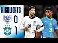 England vs Brazil 0-1 all goals highlights 2024