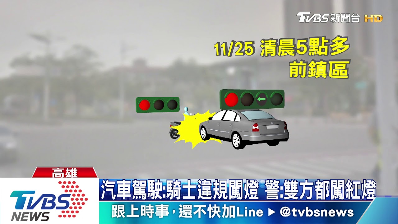 砰！雙方都搶快　汽車、羊奶外送員路口對撞
