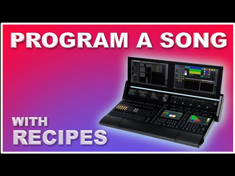 Unlock the Power of GrandMA3: Programming a Song with Recipes