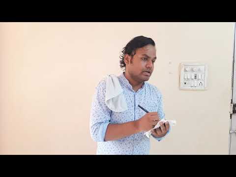 Rishabh Punekar  South Indian Waiter Audition Video