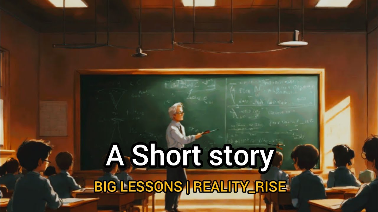 "A silent lesson: A teacher's wisdom"| life lesson story that teach you Big lessons | Reality_rise