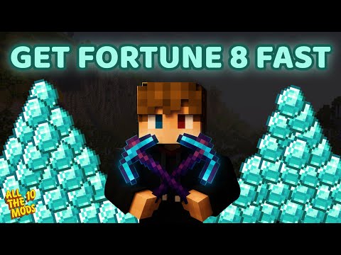 All the Mods 10 Enchanting - How to Get Fortune 8 Book