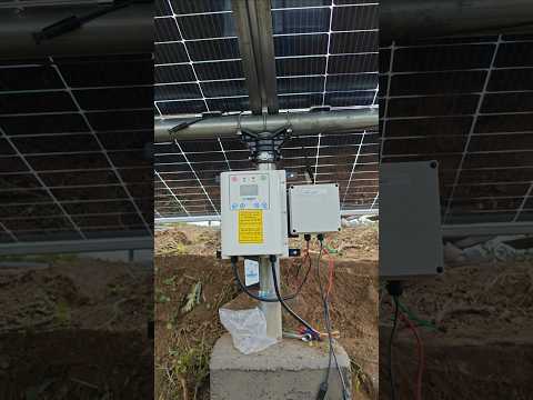 Shakti 7.5 HP solar pump installation 👍🌎#shorts