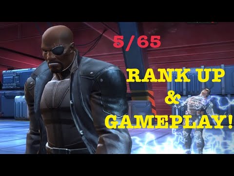 FURY TIME! 5/65 Rank up and Gameplay! | Marvel Contest of Champions