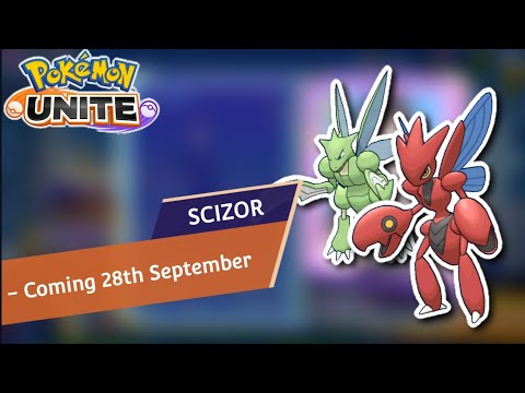 NEW Scizor & Scyther Gameplay | Pokemon UNITE New Character Spotlight