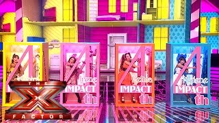 4th Impact are Fancy Rich dolls with this mash-up!  | Live Week 5 | The X Factor 2015