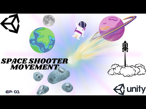 Unity 2D Space Shooter Tutorial 01 - Ship Movement #unity3d