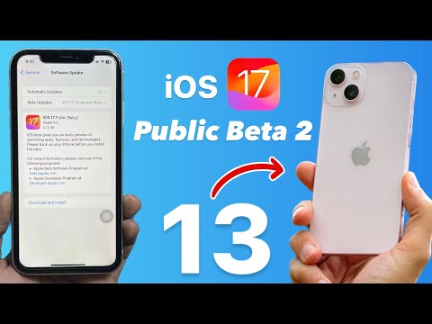 iOS 17 Public Beta 2 Released - How to Install iOS 17 Public Beta 2 on iPhone 13