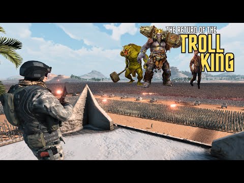 TROLL KING'S NEW DISCOVERY MUTANT TROLLS ARE JOINING THE REBEL ARMY - Epic Battle Simulator 2 - UEBS