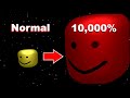 Roblox OOF Sound Effect - 100% to 10,000% Speed in 1 Minute
