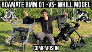 Whill Model F vs ROAMATE RMM 01 - 2025's Best Foldable Electric Wheelchair? (Surprising Winner)