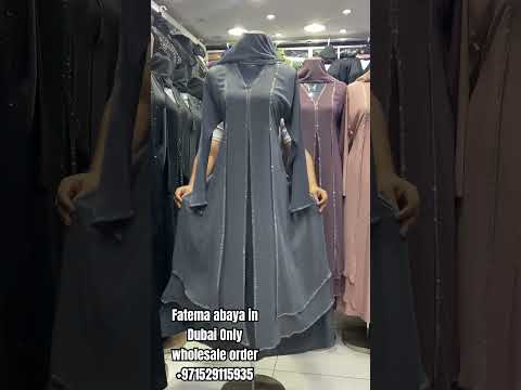 Fatema abaya in Dubai only wholesale order 🙂#abaya #foryou #abayahijab #viral #viralvideos #foodie