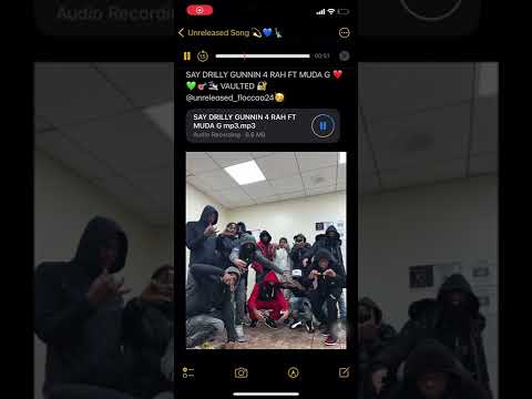 SAY DRILLY GUNNIN 4 RAH FT MUDA G ❤️💚🎯🛩