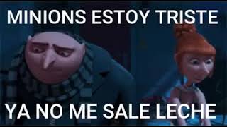 mininos estoy triste ya no me sale leche