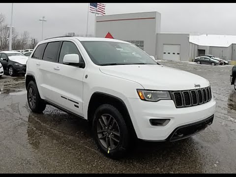 2016 Jeep Grand Cherokee Limited 75th Anniversary Edition 4X4 | White | 18327