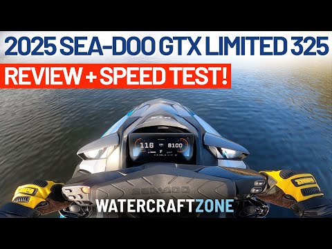 2025 Sea Doo GTX Limited Review and Speed test