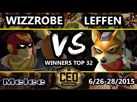 CEO 2015 - COG | Wizzrobe (Captain Falcon) VS. TSM | Leffen (Fox) SSBM Winners Top 32 - Smash Melee