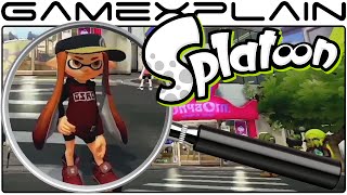 Splatoon Analysis - Nintendo Direct Plaza Gameplay (Secrets & Hidden Details)