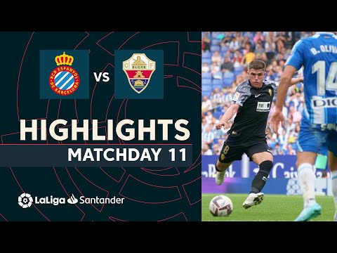 Highlights RCD Espanyol vs Elche CF (2-2)