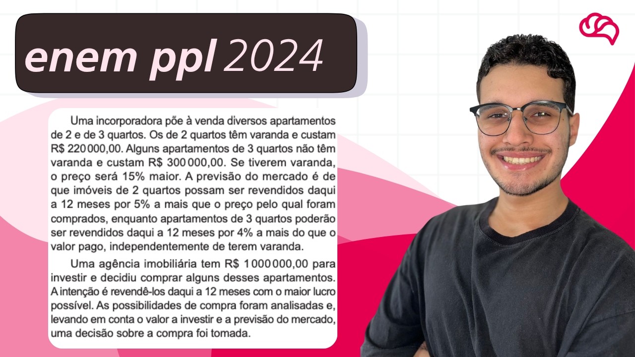 Resolução em Vídeo — Questão 175 ENEM 2024 PPL
