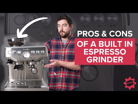 Should You Get an Espresso Machine with a Built In Grinder? Pros and Cons of a Built In Grinder