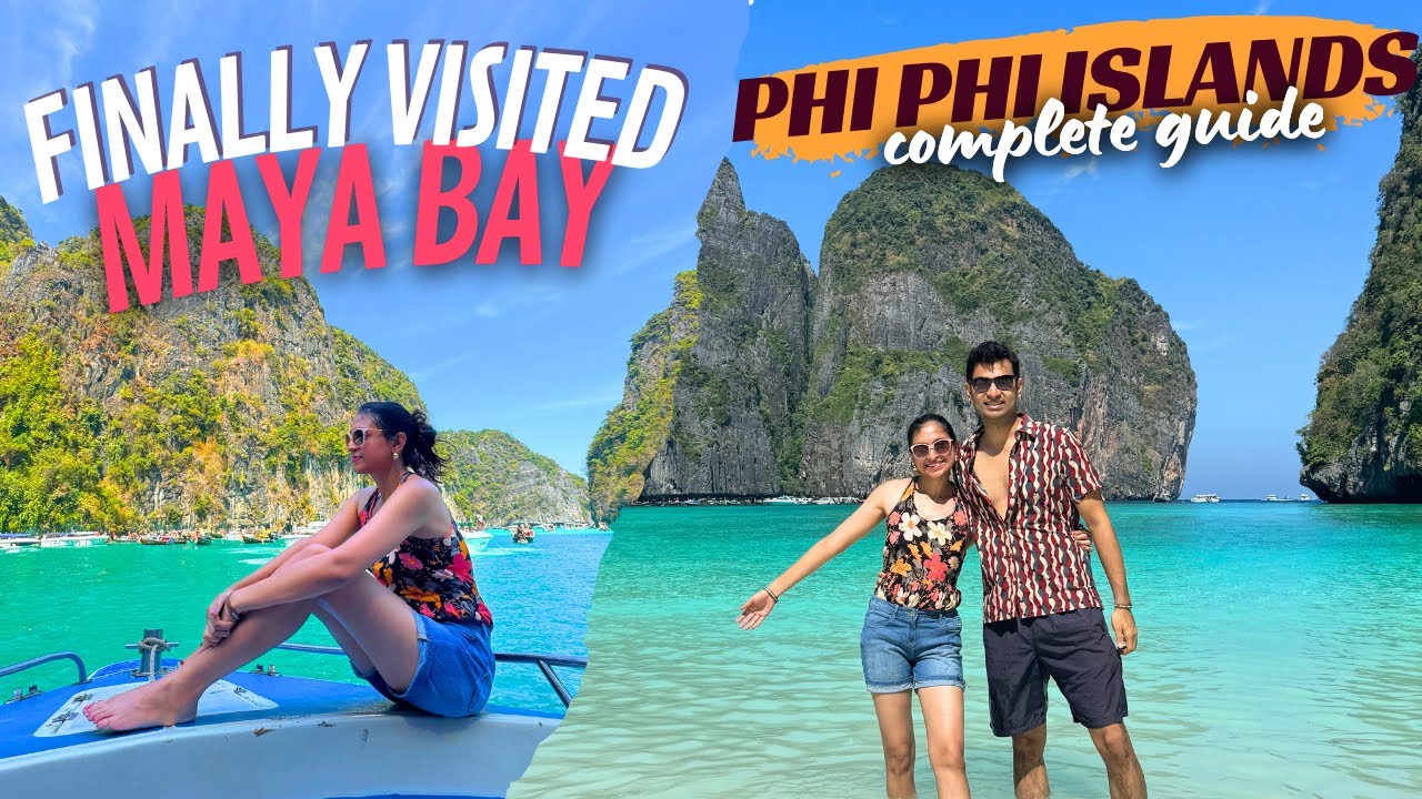 Join travelers as they visit Phi Phi and explore Bamboo island.