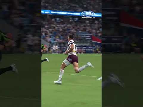 A special moment for Gehamat Shibasaki! ❤️ #9WWOS #NRL