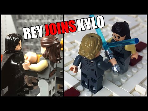 What if Rey JOINED Kylo Ren from The Last Jedi in LEGO? - Star Wars Theory