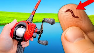 Everytime I Catch a Fish, My Worm Gets BIGGER!