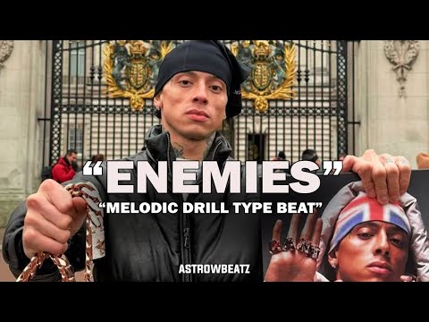 [FREE] Sad Melodic Drill x Central Cee x Lil Baby Type Beat 2025 - "ENEMIES" | Vocal Drill