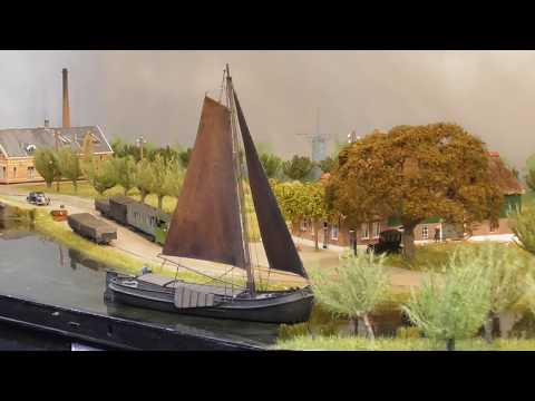 Modelspoor De Graafstroom op de Ontraxs 2019 in Utrecht