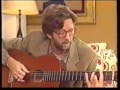 Eric Clapton plays - for the first time - Tears In ...
