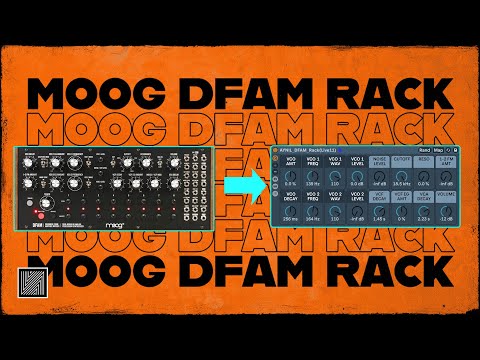 I made a Ableton Rack's version of the Moog DFAM (free rack ) [Ableton Tutorial]