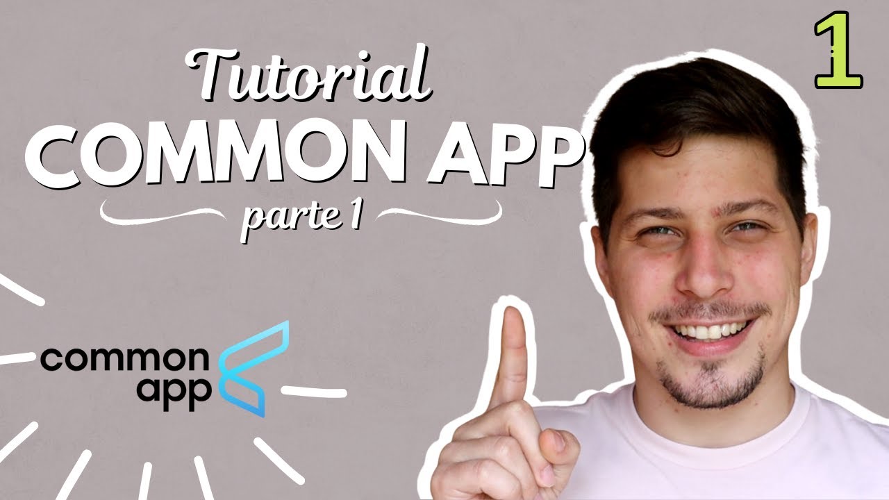 Como PREENCHER o COMMON APP - Tutorial (parte 1) | Vitor Lacerda